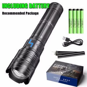 G500 | 2000 Lumens 30W LED Zoomable Flashlight G500